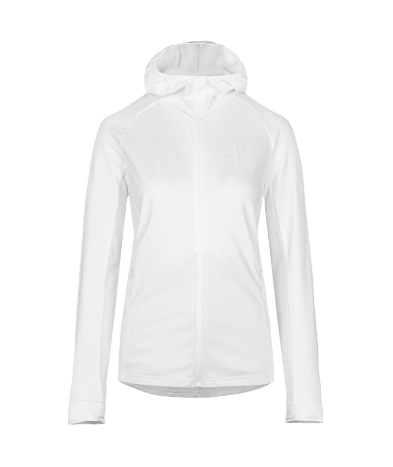 JOHAUG Gleam Full Zip Fleece - White